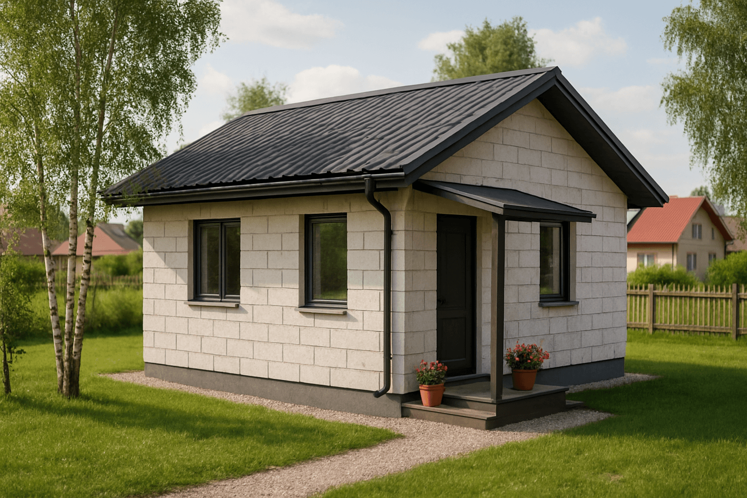 Дом из газобетона 50 кв.м в Самаре